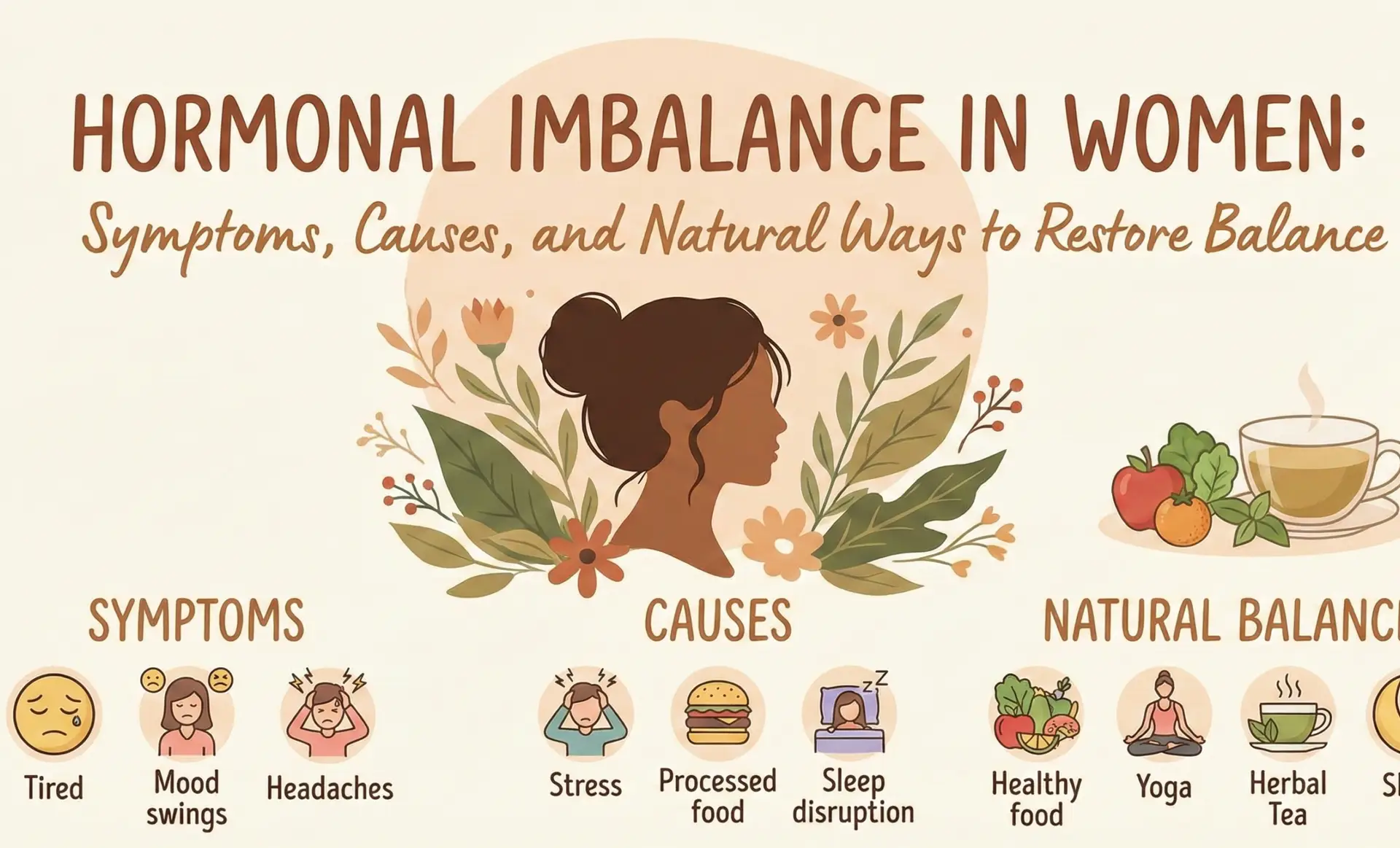 Hormonal Imbalance in Women: Symptoms, Causes, and Natural Ways to Restore Balance